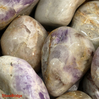 Amethyst Chevron B Tumbled Stones    from Stonebridge Imports