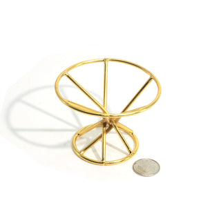 Golden Sphere Stand - Bard's Swirl    from Stonebridge Imports