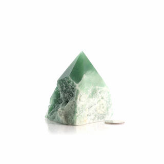 Bi-Green Aventurine Cut Base, Polished Point Tower #3    from Stonebridge Imports