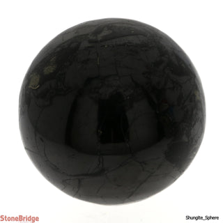 Shungite Sphere - Medium #2 - 2 3/4"    from Stonebridge Imports