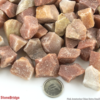 Pink Aventurine Chips - X-Small    from Stonebridge Imports