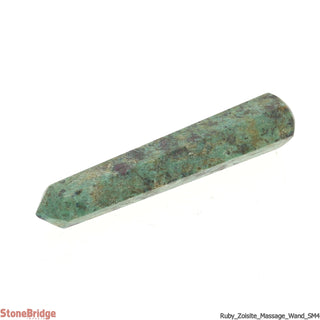 Ruby in Fuchsite Pointed Massage Wand - Small #2 - 2 1/2" to 3 1/2"    from Stonebridge Imports