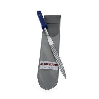 Carving Tool for Soapstone - Nickel-Plated Mini Multi Tool Rasp    from Stonebridge Imports