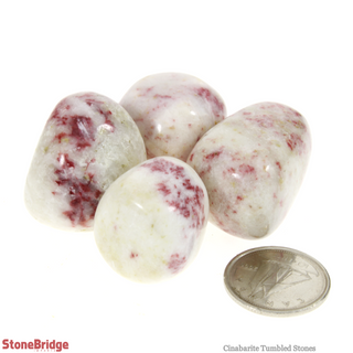 Cinnabarite Tumbled Stones    from Stonebridge Imports