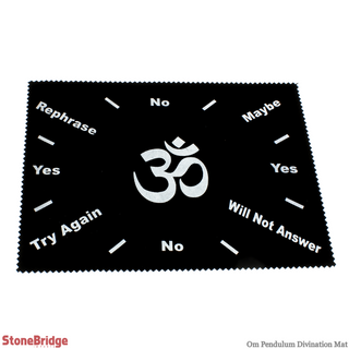 Om - Pendulum Divination Mat    from Stonebridge Imports