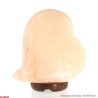 Himalayan Salt Lamp - Double Heart    from Stonebridge Imports
