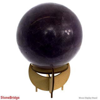 Wooden Display Moon Sphere Stand    from Stonebridge Imports