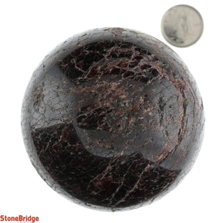 Garnet Sphere - Medium #3 - 2 3/4"    from Stonebridge Imports