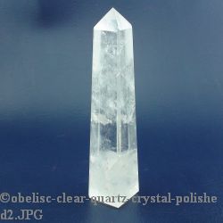 Clear Quartz Crystal Obelisk #3 - 4" to 5"    from Stonebridge Imports