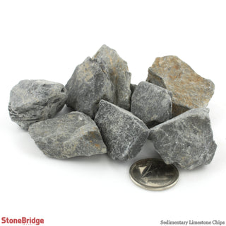 Limestone Sedimentary Chips - 5kg    from Stonebridge Imports