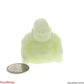 Jade Buddha Carving - 1 1/4" to 1 1/2"    from Stonebridge Imports