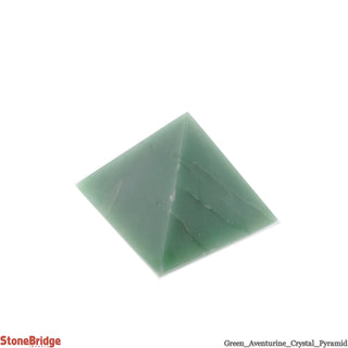 Green Aventurine Pyramid #4 - 2" to 2 1/4" Wide    from Stonebridge Imports