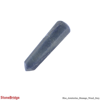 Blue Aventurine Pointed Massage Wand - Small #3 - 3 1/2" to 4 1/2"    from Stonebridge Imports