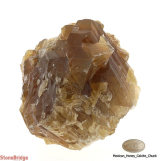 Calcite Honey Chunk #1    from Stonebridge Imports