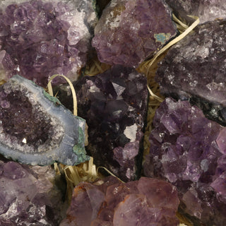 Amethyst A Cluster Box - 10 to 20pc    from Stonebridge Imports