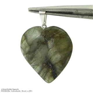Labradorite Heart Pendant    from Stonebridge Imports
