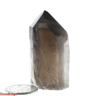 Smoky Quartz Cut Base, Polished Point Tower #1 Tall    from Stonebridge Imports