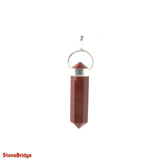Red Jasper Double Terminated Pendant    from Stonebridge Imports