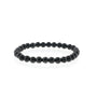 Shungite Bracelet Round - 6mm    from Stonebridge Imports