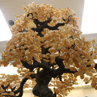 Citrina of Abundance - Citrine Tree - 6.5 Foot Tall    from Stonebridge Imports