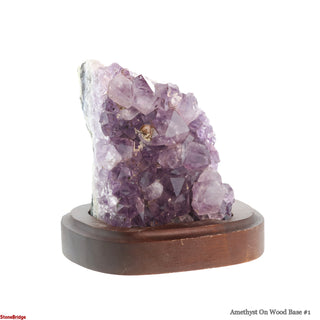 Amethyst On Wood Base #1    from Stonebridge Imports