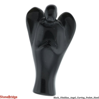 Black Obsidian Angel PK#2 - 10g to 20g    from Stonebridge Imports