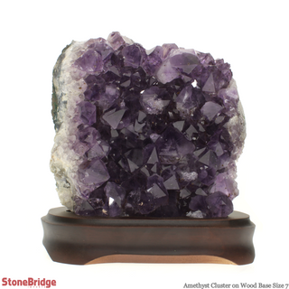 Amethyst On Wood Base #7    from Stonebridge Imports