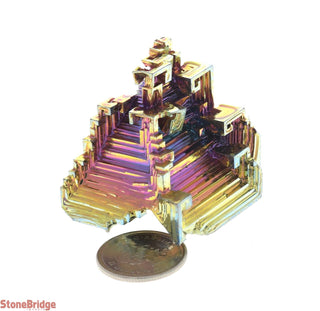 Bismuth Crystal (Lab Grown) #3 - 1" to 2"    from Stonebridge Imports