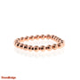 Hematite Electroplated Bead Bracelet (Enhanced) 8mm Copper from Stonebridge Imports