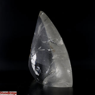 Clear Quartz Flame Sculpture U#8 - 4"    from Stonebridge Imports