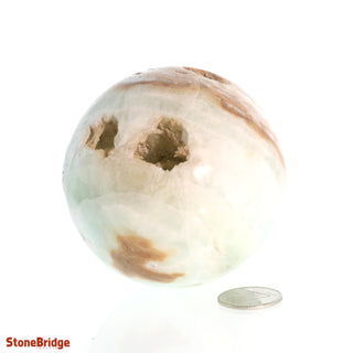 Caribbean Blue Calcite Sphere from Stonebridge Imports