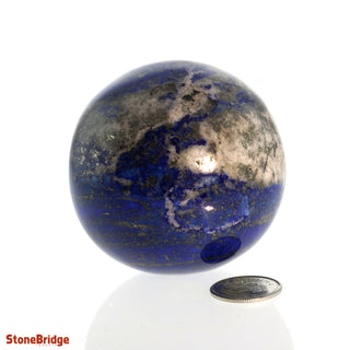 Lapis Lazuli A Sphere - Small #1 - 2 1/4"    from Stonebridge Imports
