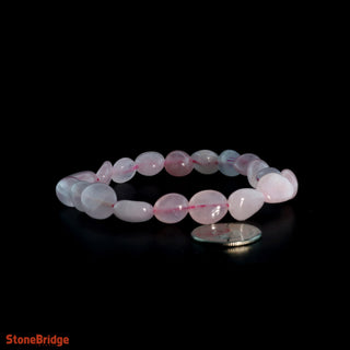 Rose Quartz Tumbled Bracelets    from Stonebridge Imports