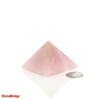 Rose Quartz A Pyramid MD1    from Stonebridge Imports