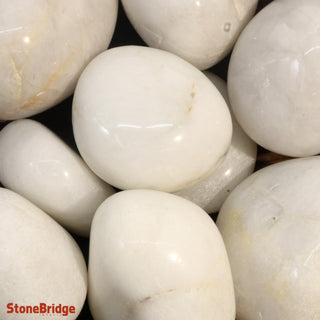 White Agate Tumbled Stones - India    from Stonebridge Imports