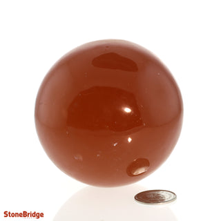 Calcite Honey Sphere - Medium #1 - 2 3/4"    from Stonebridge Imports
