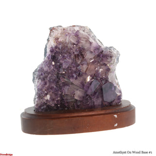 Amethyst On Wood Base #1    from Stonebridge Imports