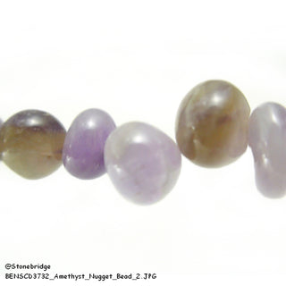 Amethyst A Nugget Strand 15" Long    from Stonebridge Imports