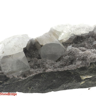 Zeolite on Basalt Cluster - APOPHYLLITE & HEULANDITE U#55    from Stonebridge Imports