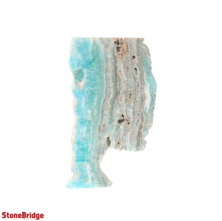 Aragonite Blue Slices #1    from Stonebridge Imports
