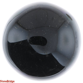 Black Obsidian Sphere - Large #4 - 3 1/4"    from Stonebridge Imports