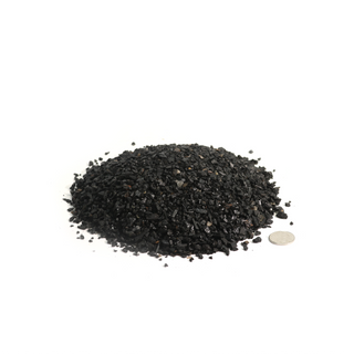 Black Tourmaline Crushed Chips - Mini    from Stonebridge Imports