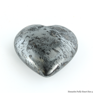 Hematite Heart #4 - 1 3/4" to 2 3/4"    from Stonebridge Imports