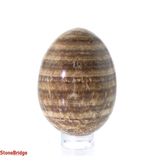 Brown Aragonite Egg #3 - 100g to 140g    from Stonebridge Imports