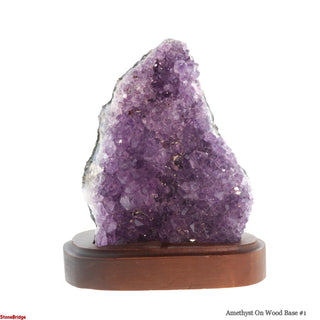 Amethyst On Wood Base #1    from Stonebridge Imports