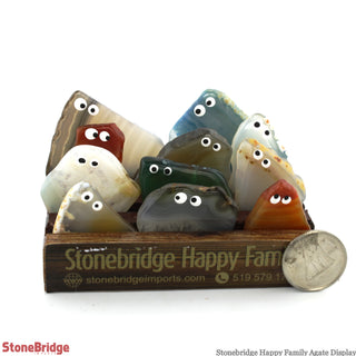 Stonebridge Happy Family - Agate Slices    from Stonebridge Imports