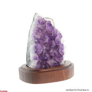 Amethyst On Wood Base #1    from Stonebridge Imports