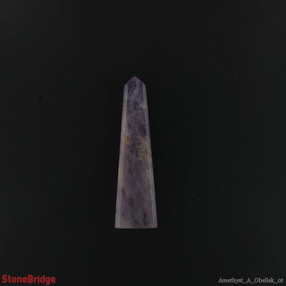 Amethyst Obelisk A 0T 40mm 1 1/2" to 2 1/4"    from Stonebridge Imports