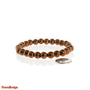 Hematite Round Copper Bracelet - 8mm    from Stonebridge Imports