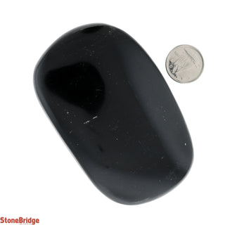 Black Obsidian Massage Stone #2 - 150g to 310g    from Stonebridge Imports